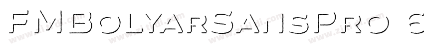 FMBolyarSansPro 600字体转换